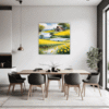 Barn Amidst Yellow Fields Dining Room Demo