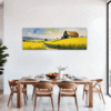 Barn Amidst Yellow Fields Dining Room Demo