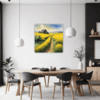 Barn Amidst Yellow Fields Dining Room Demo