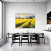 Barn Amidst Yellow Fields Dining Room Demo