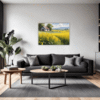 Barn Amidst Yellow Fields Living Room Demo