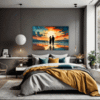 Beach Sunset Stroll Bedroom Demo