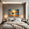 Beach Sunset Stroll Bedroom Demo