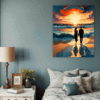 Beach Sunset Stroll Bedroom Demo