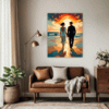 Beach Sunset Stroll Bedroom Demo