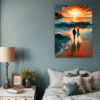 Beach Sunset Stroll Bedroom Demo