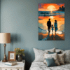 Beach Sunset Stroll Bedroom Demo