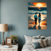 Beach Sunset Stroll Bedroom Demo