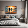 Beach Sunset Stroll Bedroom Demo