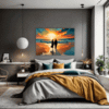 Beach Sunset Stroll Bedroom Demo