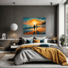 Beach Sunset Stroll Bedroom Demo