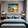 Beach Sunset Stroll Bedroom Demo