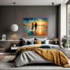 Beach Sunset Stroll Bedroom Demo