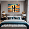 Beach Sunset Stroll Bedroom Demo