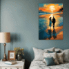 Beach Sunset Stroll Bedroom Demo