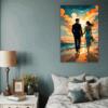 Beach Sunset Stroll Bedroom Demo