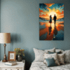 Beach Sunset Stroll Bedroom Demo