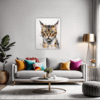 Bengal Cat Gaze Living Room Demo