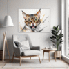 Bengal Cat Gaze Living Room Demo