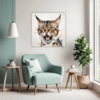 Bengal Cat Gaze Living Room Demo