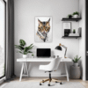 Bengal Cat Gaze Office Demo