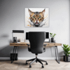 Bengal Cat Gaze Office Demo