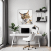 Bengal Cat Gaze Office Demo