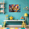 Bengal Cat's Silent Roar Children's Room Demo
