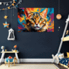Bengal Cat's Silent Roar Children's Room Demo