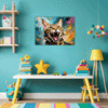Bengal Cat's Silent Roar Children's Room Demo