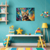 Bengal Cat's Silent Roar Children's Room Demo