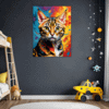 Bengal Cat's Silent Roar Children's Room Demo