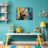 Bengal Cat's Silent Roar Children's Room Demo