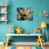 Bengal Cat's Silent Roar Children's Room Demo