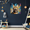Bengal Cat's Silent Roar Children's Room Demo