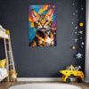 Bengal Cat's Silent Roar Children's Room Demo