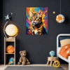 Bengal Cat's Silent Roar Children's Room Demo