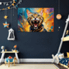 Bengal Cat's Silent Roar Children's Room Demo