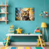 Bengal Cat's Silent Roar Children's Room Demo