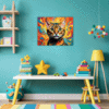Bengal Cat's Silent Roar Children's Room Demo