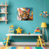 Bengal Cat's Silent Roar Children's Room Demo