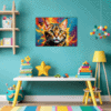 Bengal Cat's Silent Roar Children's Room Demo