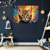 Bengal Cat's Silent Roar Children's Room Demo