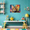 Bengal Cat's Silent Roar Children's Room Demo
