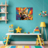 Bengal Cat's Silent Roar Children's Room Demo