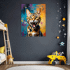 Bengal Cat's Silent Roar Children's Room Demo