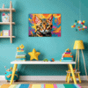 Bengal Cat's Silent Roar Children's Room Demo