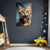 Bengal Cat's Silent Roar Children's Room Demo