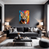 Bengal Cat's Silent Roar Living Room Demo
