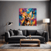 Bengal Cat's Silent Roar Living Room Demo